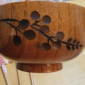 Beautiful wood bowls from Japan